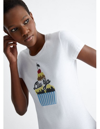 Camiseta con Estampado CupCake Camiseta con Estampado CupCake