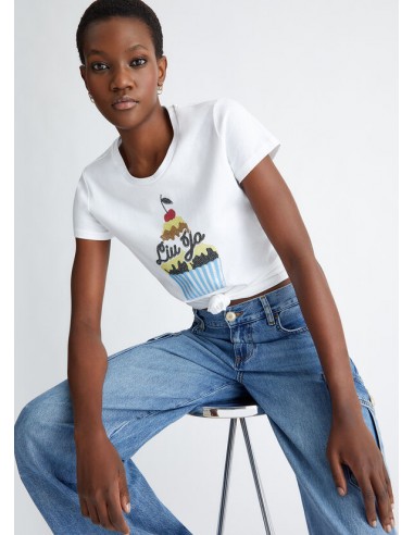 Camiseta con Estampado CupCake Camiseta con Estampado CupCake