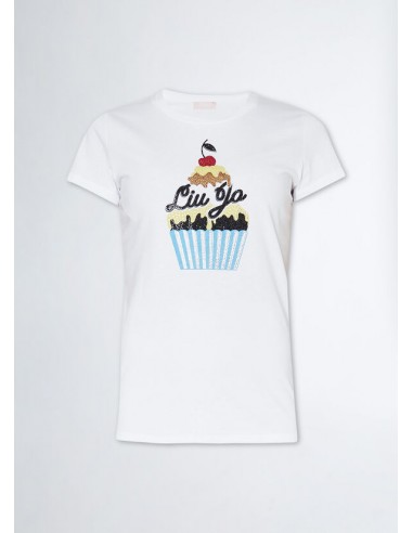 Camiseta con Estampado CupCake Camiseta con Estampado CupCake