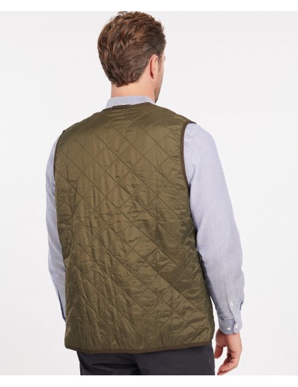 Chaleco Guateado Polar Verde 2