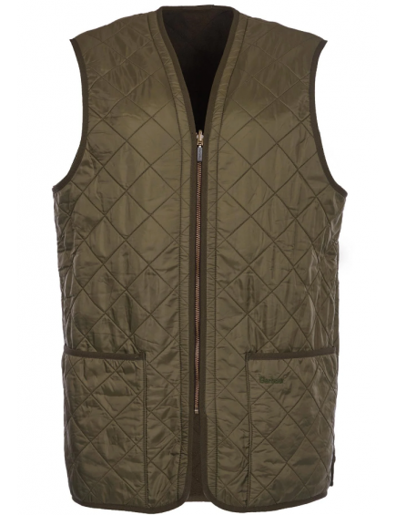 Chaleco Guateado Polar Verde
