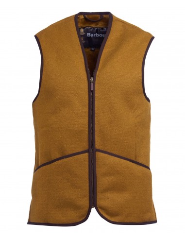 Chaleco Forro Piel Ocre de BARBOUR. ElRopero1961. TALLA 36 COLOR OCRE
