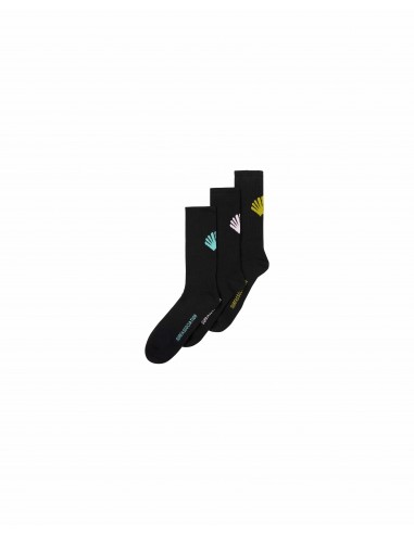 Calcetines Logo Black Pack-3 Calcetines Logo Black Pack-3