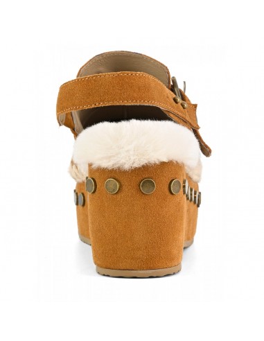 Clog Back Strap Caramel Coffee Clog Back Strap Caramel Coffee
