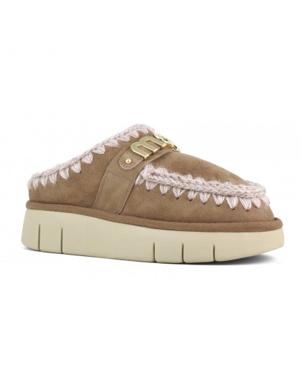 Bounce Clog Metal Pink Brown 2