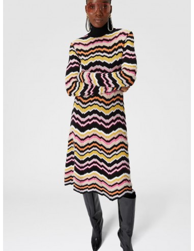Vestido Midi Griego Zigzag Vestido Midi Griego Zigzag