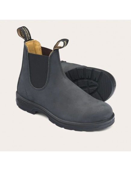 587 Rustic Black Leather 2