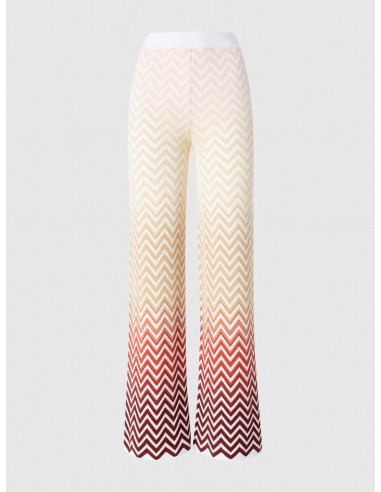 Pantalón zigzag degradado