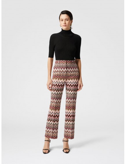 Pantalón clásico zigzag