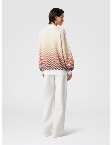 Jersey zigzag degradado