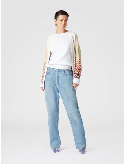 Cárdigan zigzag degradado 2