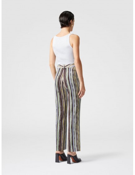 Pantalón clásico lamé 2