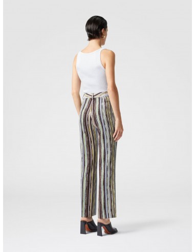 Pantalón clásico lamé