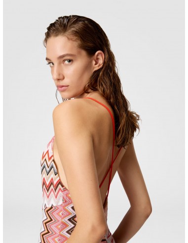 Vestido largo patchwork