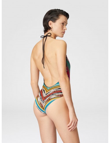 Bañador flameado lamé