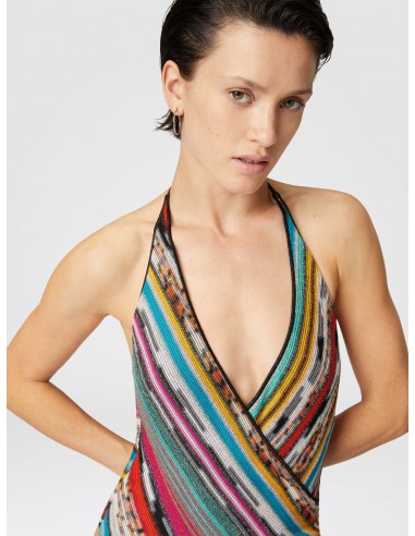 Bañador flameado lamé