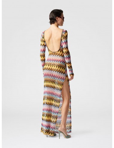 Vestido largo encaje lamé Vestido largo encaje lamé