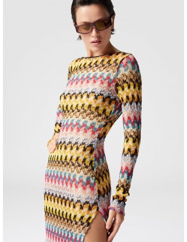 Vestido largo encaje lamé Vestido largo encaje lamé