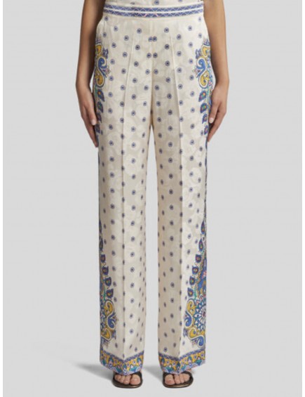 Pantalones con motivo de...