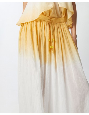 Pantalones palazzo largos degradados Pantalones palazzo largos degradados