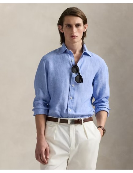 Camisa de lino Classic Fit