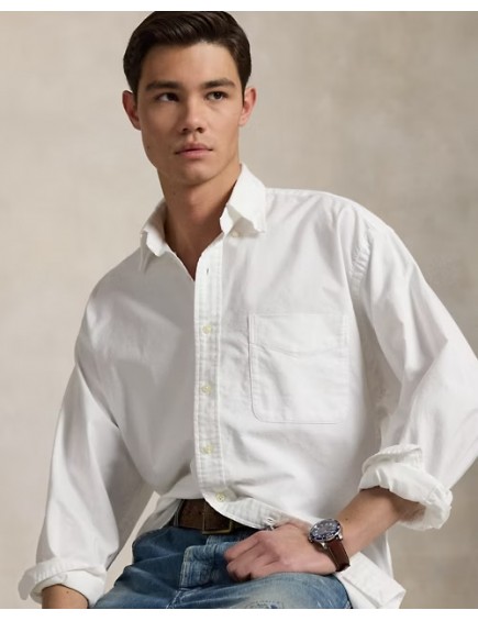 Camisa Oxford Big Fit