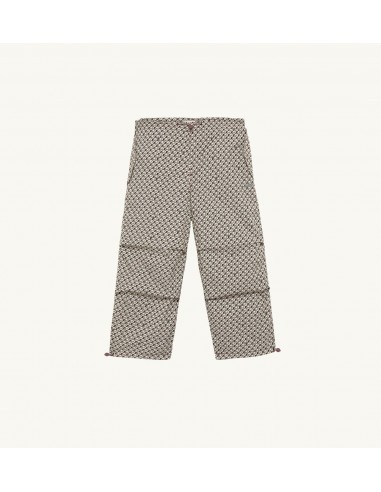 Pantalón paracaídas gráfico de nailon