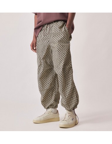 Pantalón paracaídas gráfico de nailon