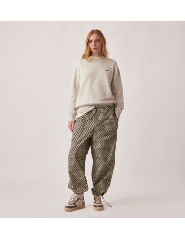 Pantalón paracaídas gráfico de nailon