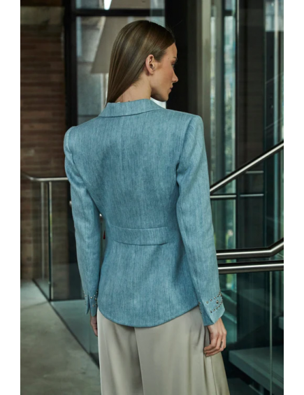 Blazer Tachas Denim Chiara 2