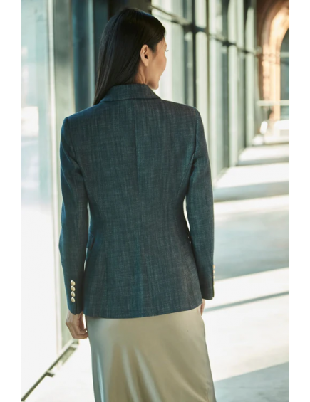 Blazer Denim Cruzada Pietro 2