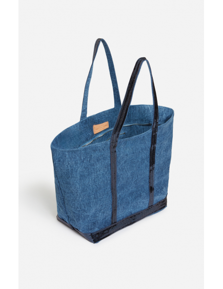 Cabas L Zippie Denim 2