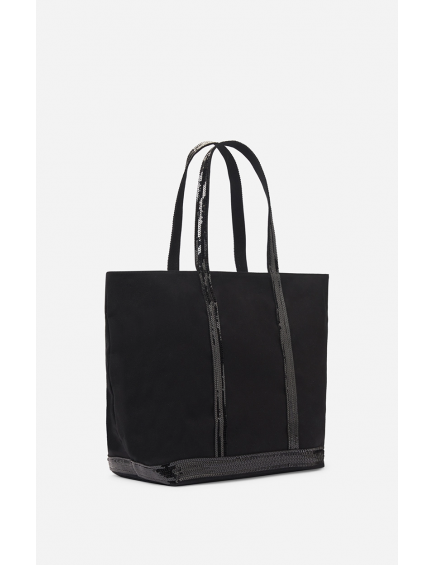 Cabas L Zippie Black 2