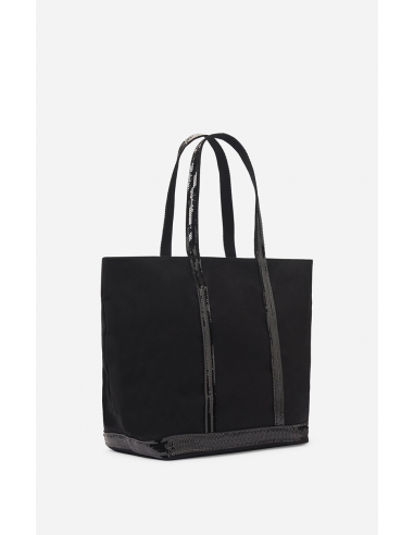 Cabas L Zippie Black Cabas L Zippie Black