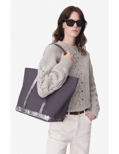 Cabas L Zippie Anthracite Cabas L Zippie Anthracite