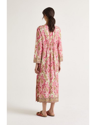 Vestido Myrtle Paisley Rosa Vestido Myrtle Paisley Rosa
