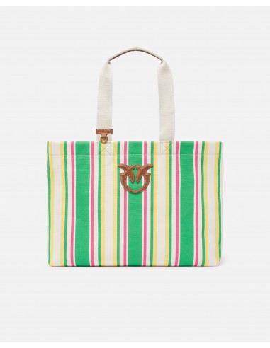 Maxi Shopper Rayas Verde Multicolor Maxi Shopper Rayas Verde Multicolor