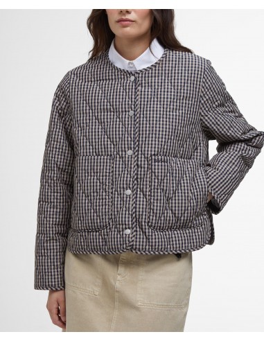 Chaqueta acolchada Check Monroe