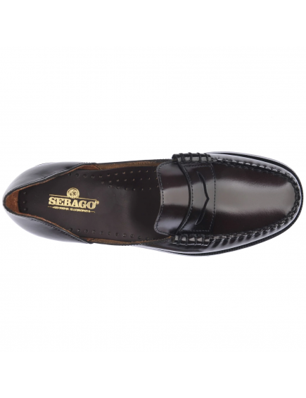 Mocasín Luisa Brown Burgundy 2