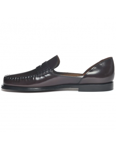 Mocasín Luisa Brown Burgundy