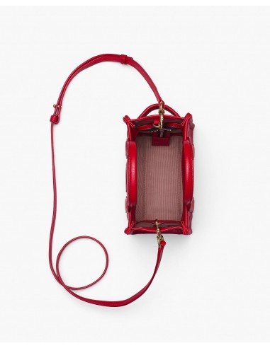 The Leather Crossbody Tote Bag True Red