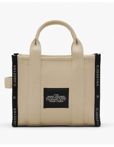 The Jacquard Small Tote Bag Warm Sand