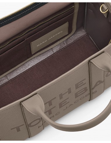 The Leather Medium Tote Bag Cement