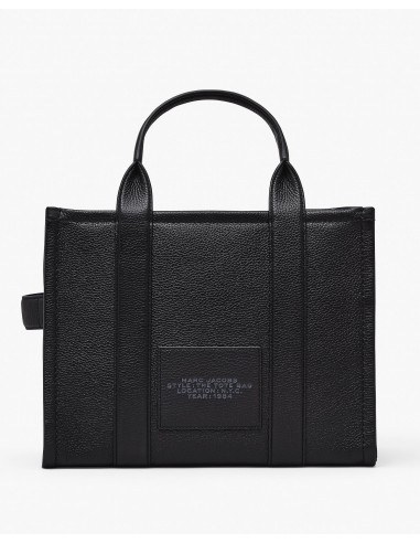 The Leather Medium Tote Bag Negro