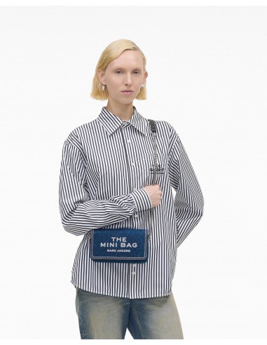 The Denim Chain Mini Bag Dark Wash