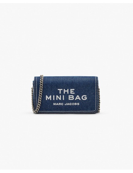 The Denim Chain Mini Bag...