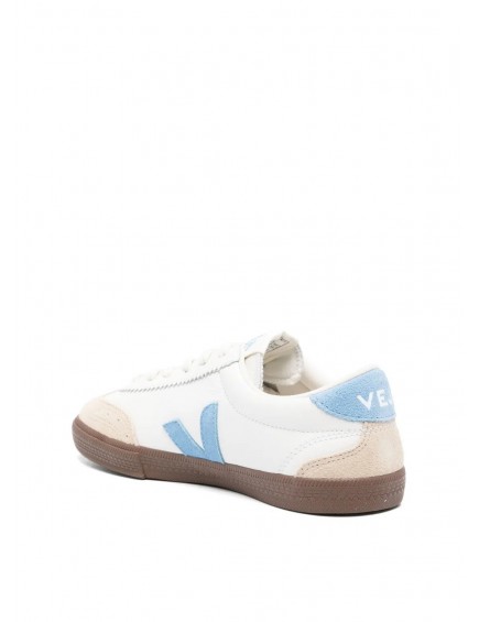 Volley Leather White Aqua Bark 2