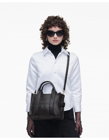 The Leather Small Tote Bag Negro