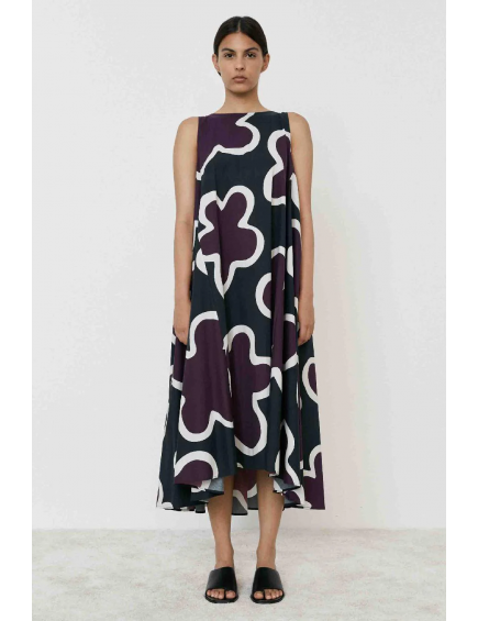 Vestido Evasé Estampado