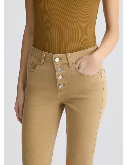 Pantalón bootcut de cintura... 2